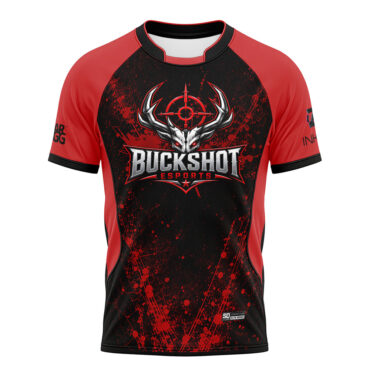 Buckshot Gaming - Elite Raglan Stealth Neck Jersey