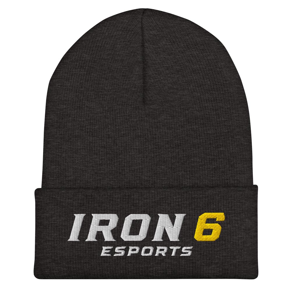 Iron 6 Esports - Cuffed Beanie - Image 3