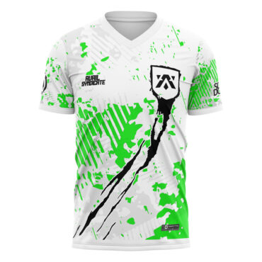 Avail Syndicate White - Core V-Neck Jersey