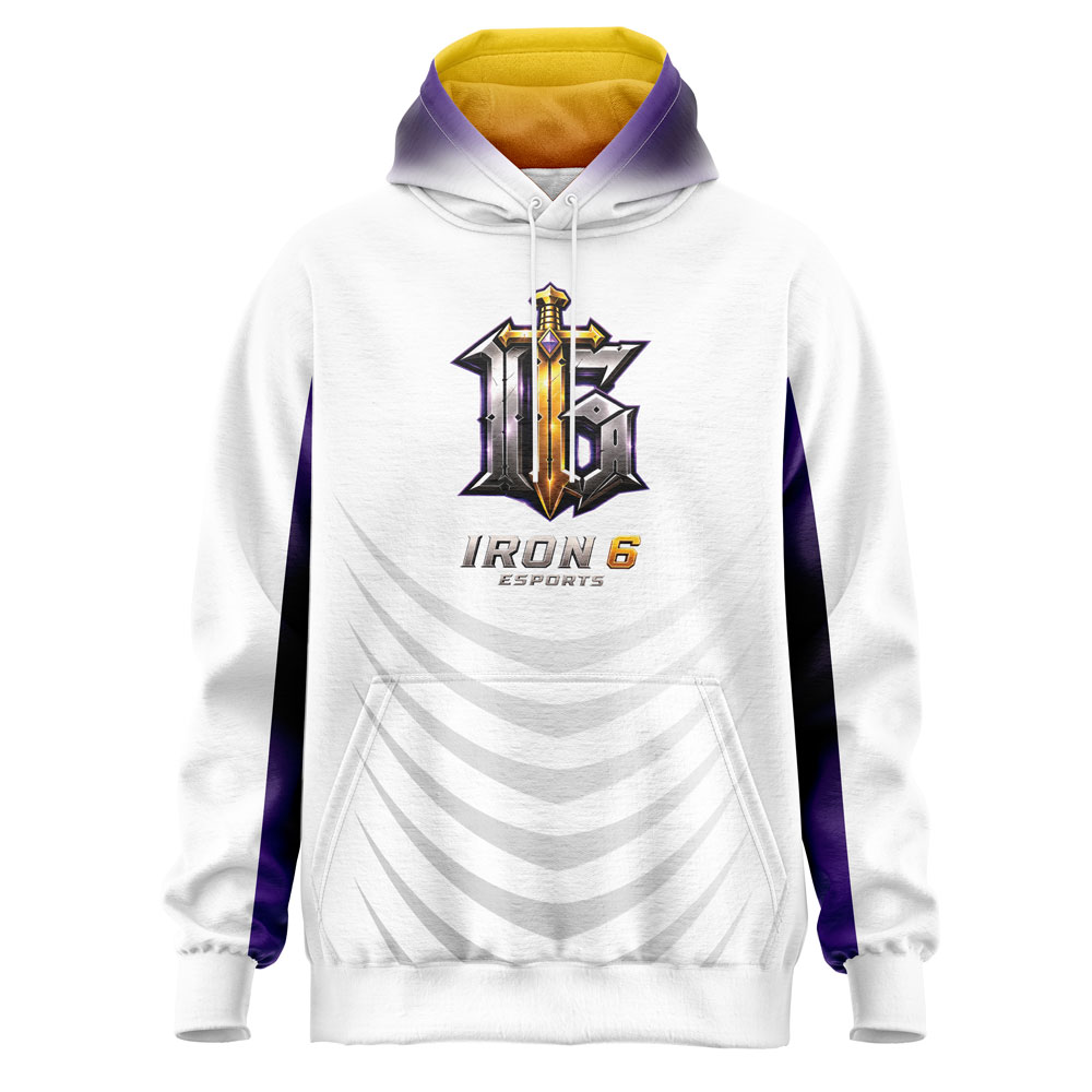 Iron 6 Esports - Pro Hoodie - Image 2